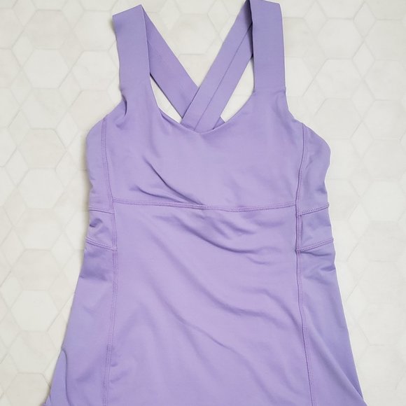 Purple Lululemon Woman's Athletic Top - Picture 1 of 2